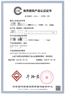 國密產(chǎn)品檢測認證咨詢服務(wù) 國領(lǐng)科技賦能信息安全，守護網(wǎng)絡(luò)空間